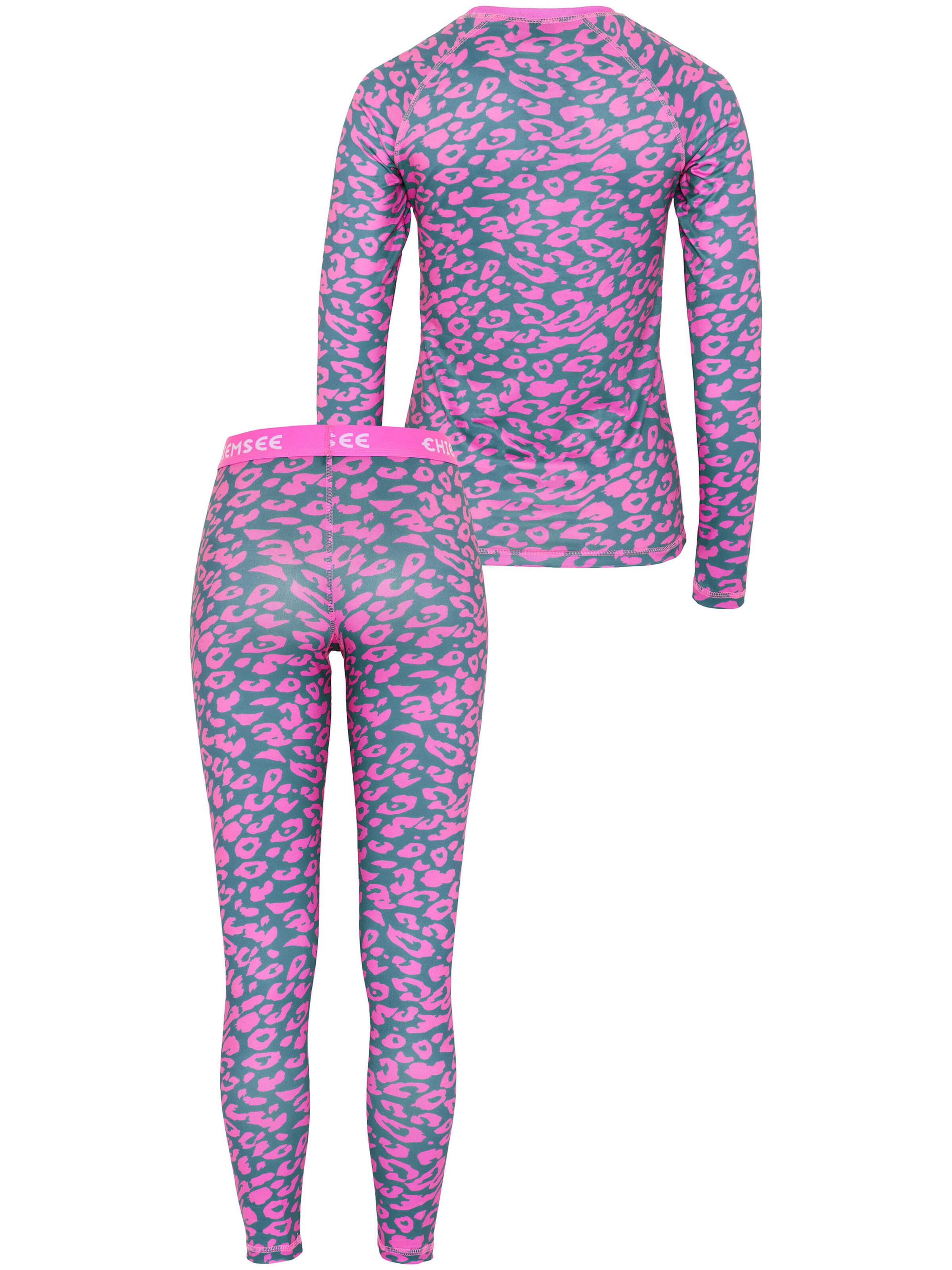 CHIEMSEE Set ' im Leo Allover Print ' in Pink