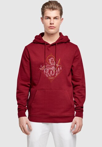 ABSOLUTE CULT Sweatshirt 'Harry Potter - Centaur Line' in Rot: Vorderseite