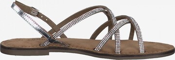 s.Oliver Strap Sandals in Silver