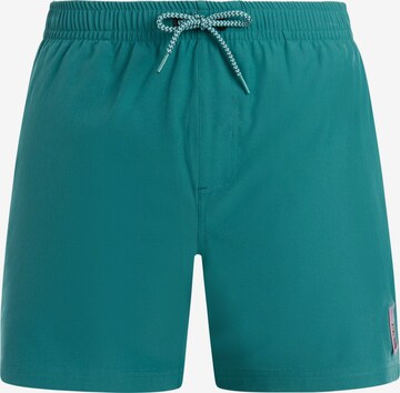 PROTEST Board Shorts 'PRTJayden' in Green: front