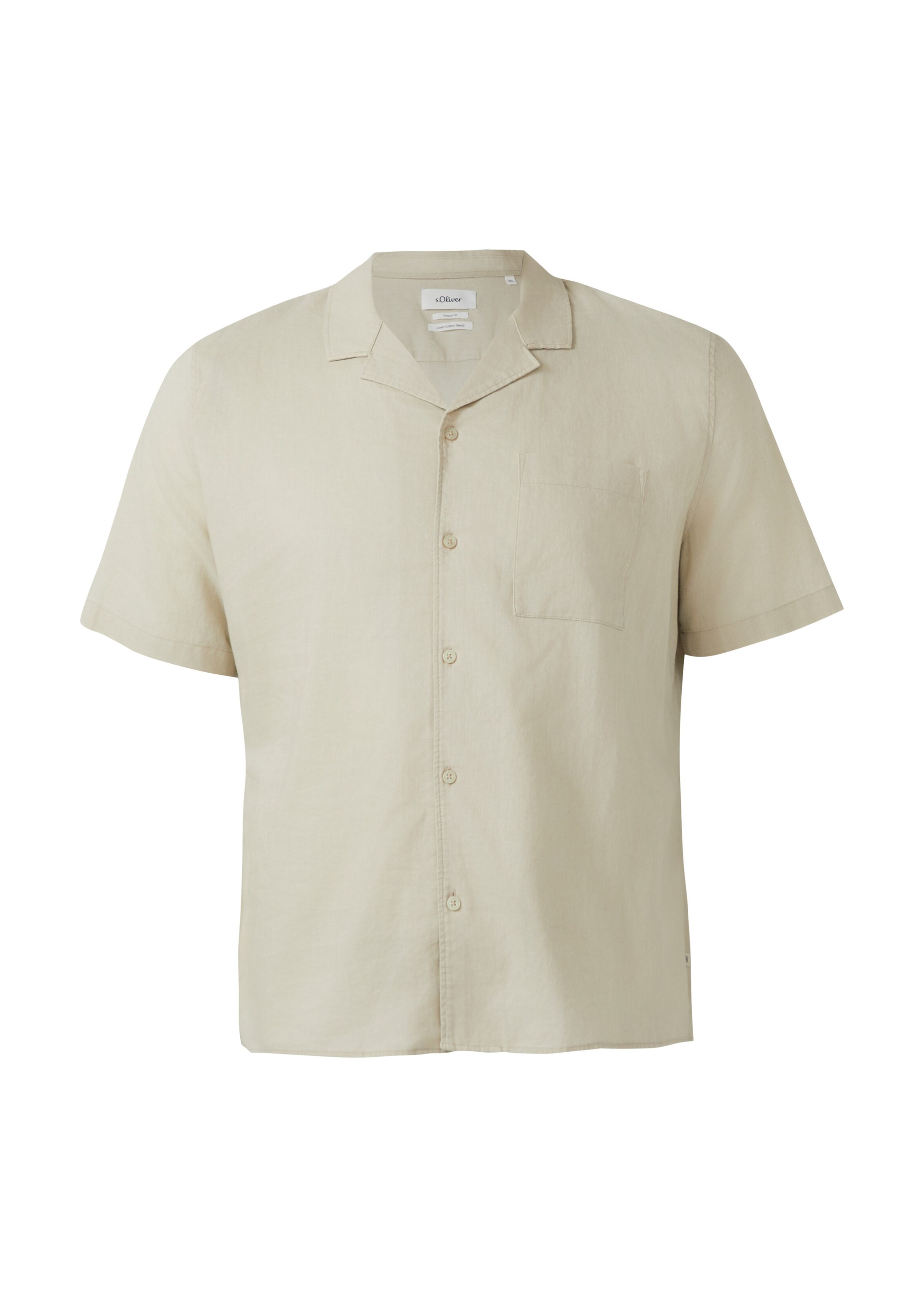s.Oliver Button Up Shirt in Beige, Item view