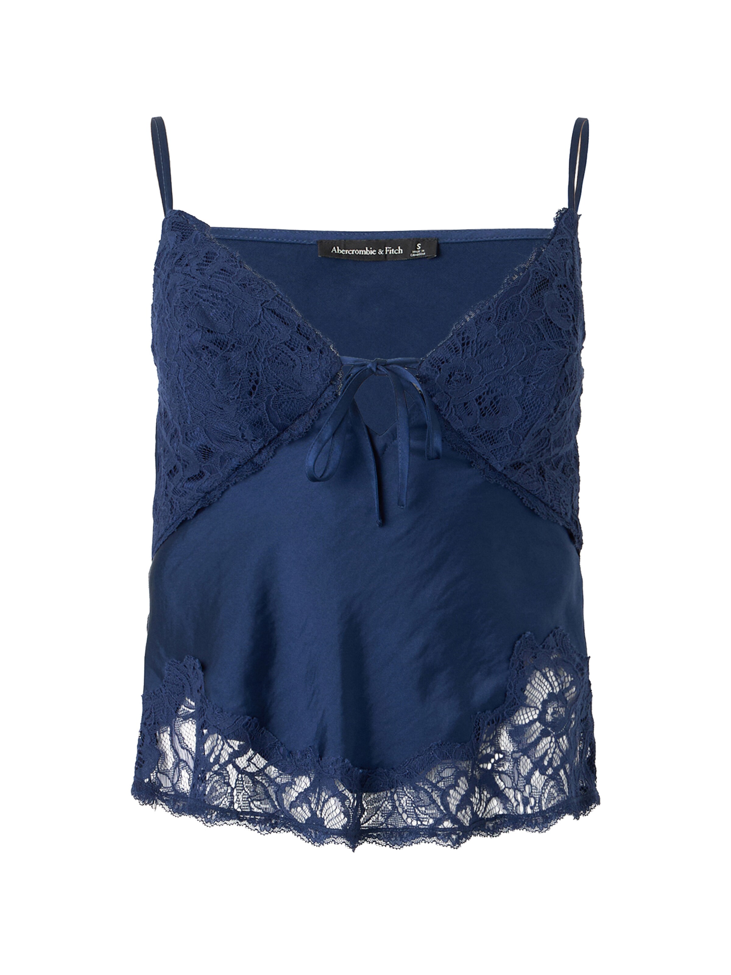 Abercrombie & Fitch Top 'JUILA' – modrá: přední strana