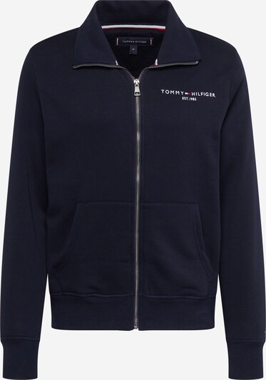 TOMMY HILFIGER Zip-Up Hoodie in Night blue / Red / White, Item view