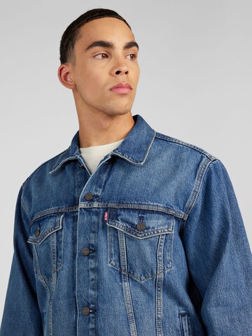 zils LEVI'S ® Starpsezonu jaka 'Relaxed Fit Trucker'