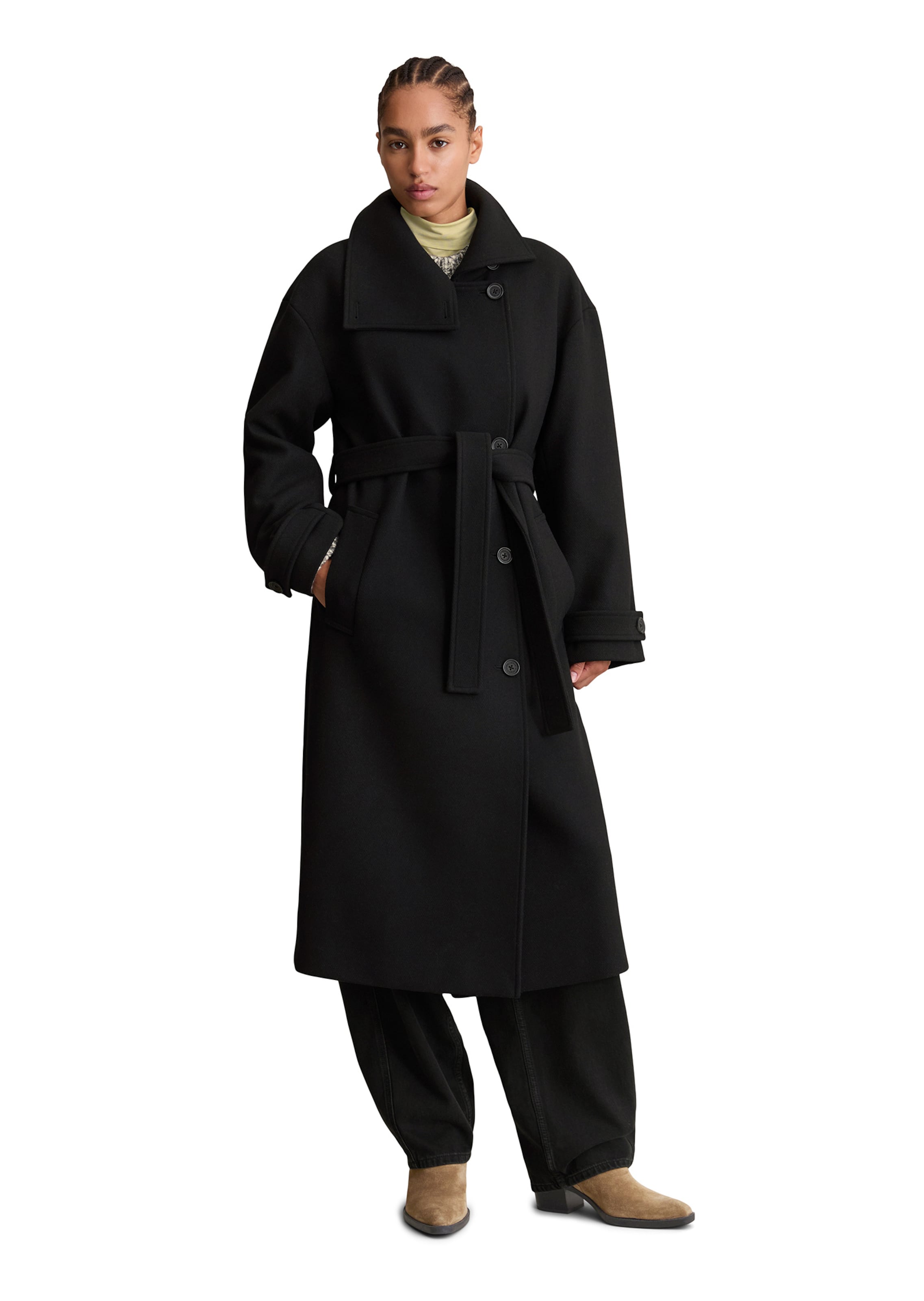 Marc O'Polo DENIM Mantel in Schwarz