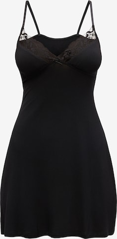 Hunkemöller Yömekko värissä musta: etupuoli