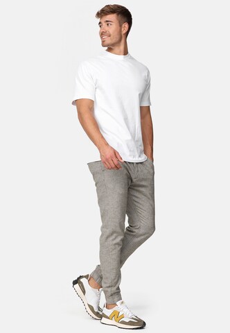 INDICODE JEANS Tapered Hose 'Blnda' in Grau