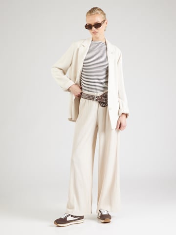 ABOUT YOU Loose fit Trousers 'Selma' in Beige