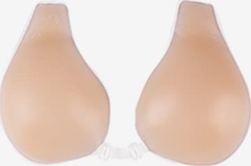 UNIQ BeautyGrudnjak dodaci 'Strapless Adhesive Silicone Bra – Lift-Up Design with Front Clip' - bež boja: prednji dio