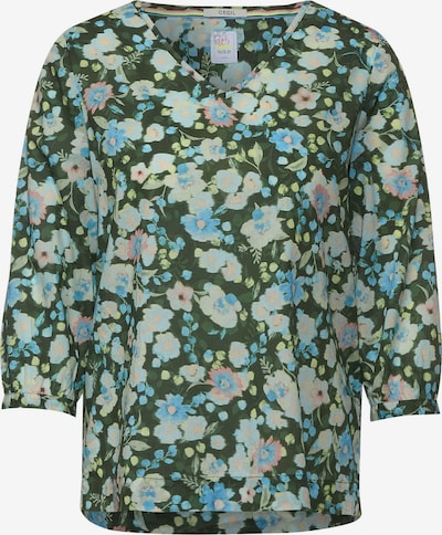 Camicia da donna CECIL di colore blu chiaro / cachi / colori misti, Visualizzazione prodotti