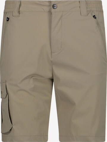 CMP Regular Outdoor Pants in Beige: front