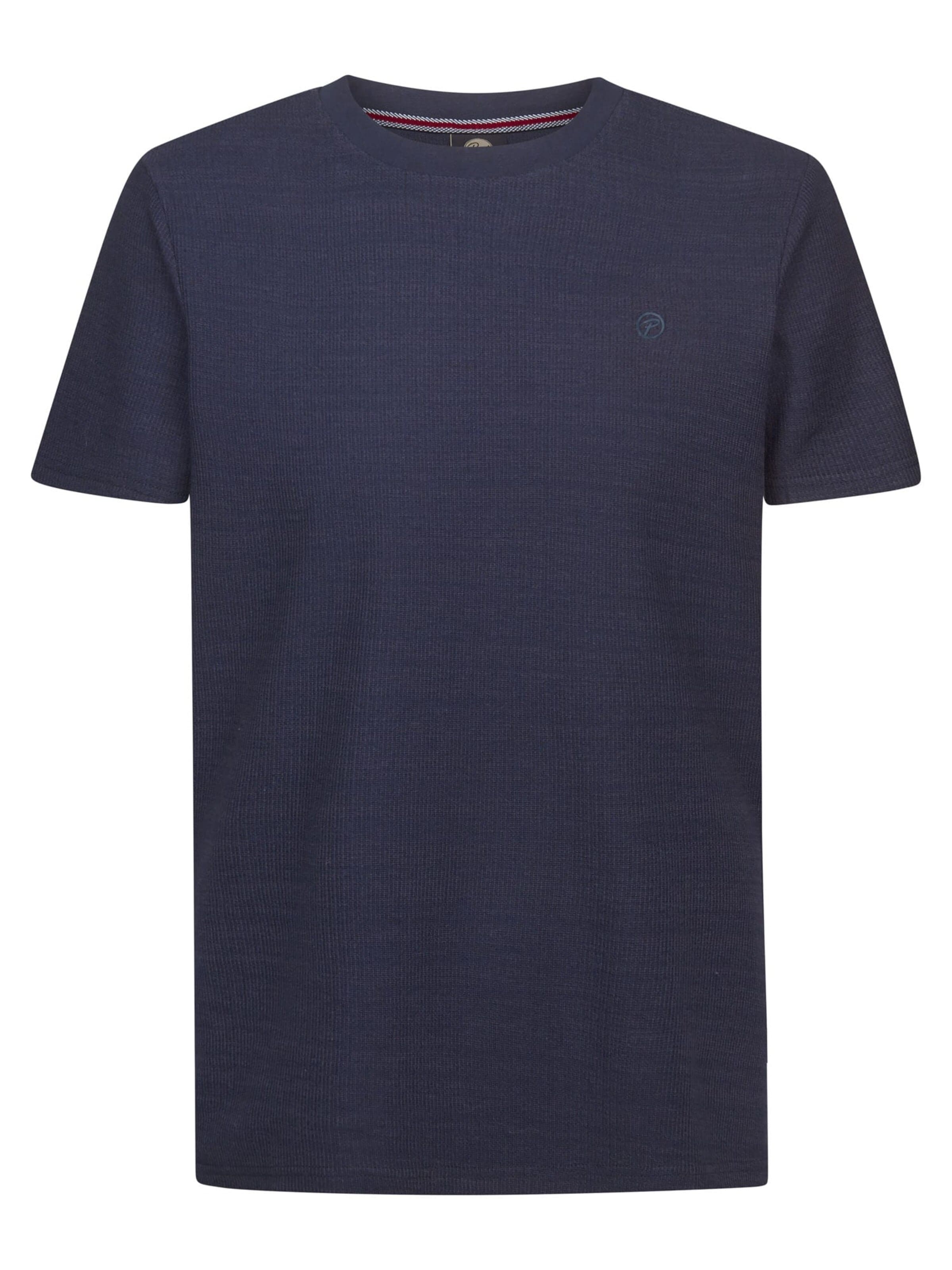PETROL INDUSTRIES MEN Shirt in Blauw: voorkant