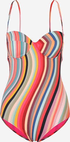 Paul Smith T-shirt Swimsuit in Mixed colours: front