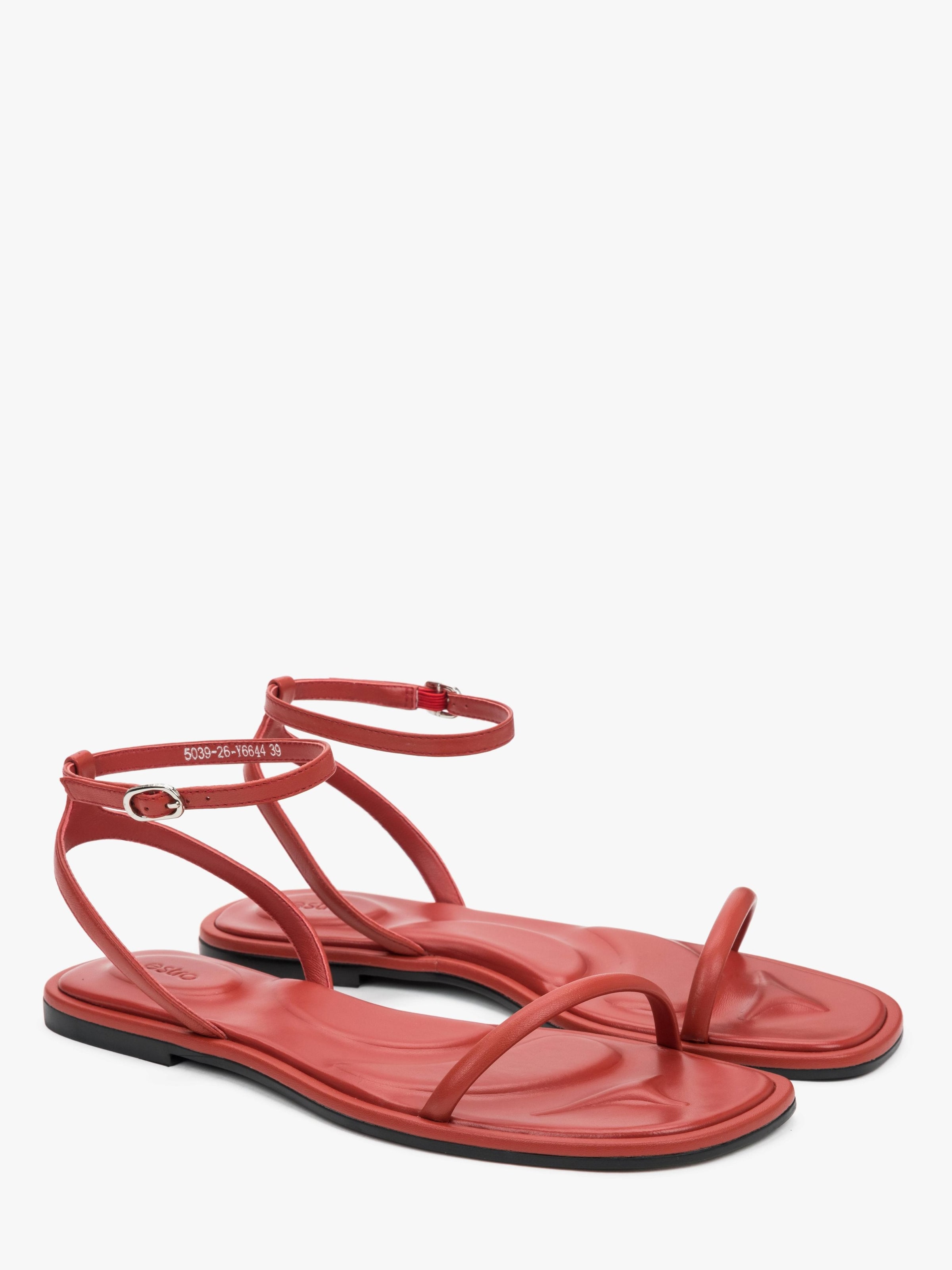 Estro Sandaal '5039-2' in Rood