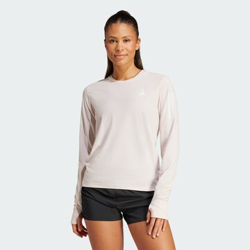 ADIDAS PERFORMANCE Funktionsshirt 'Own The Run' in Pink: Vorderseite