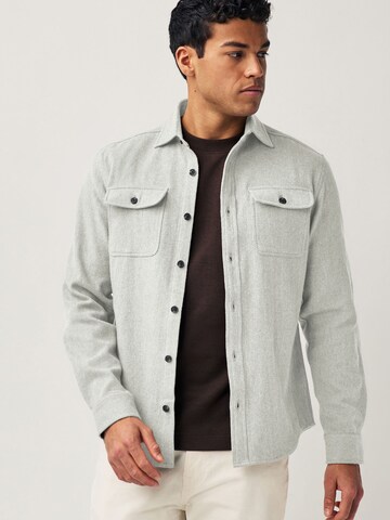 Next Regular Fit Jacke in Grau: Vorderseite