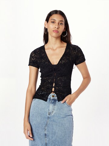 GUESS Bluse in Schwarz: Vorderseite