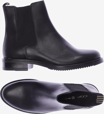 COX Stiefelette 39 in Schwarz: predná strana