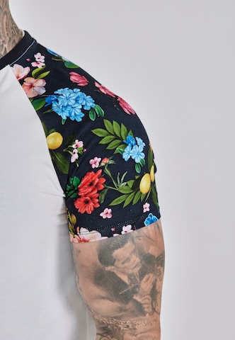 SikSilk Shirt 'Raglan' in Wit