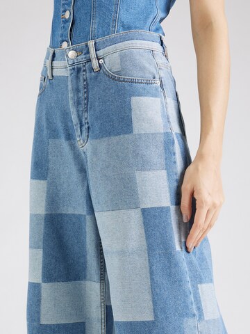 Munthe Wide Leg Jeans in Blau