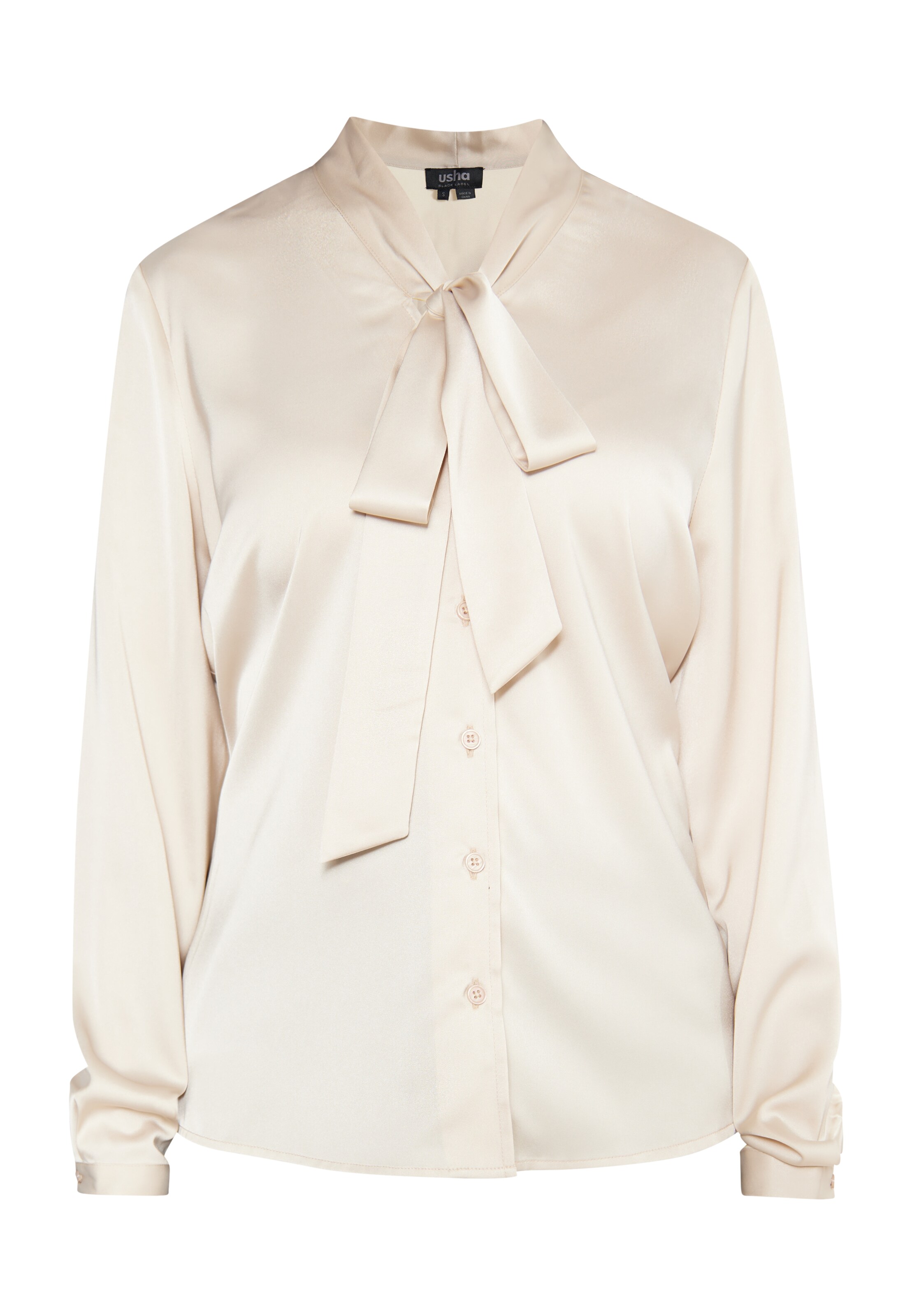 usha BLACK LABEL Blouse 'Nowles' in Beige: front
