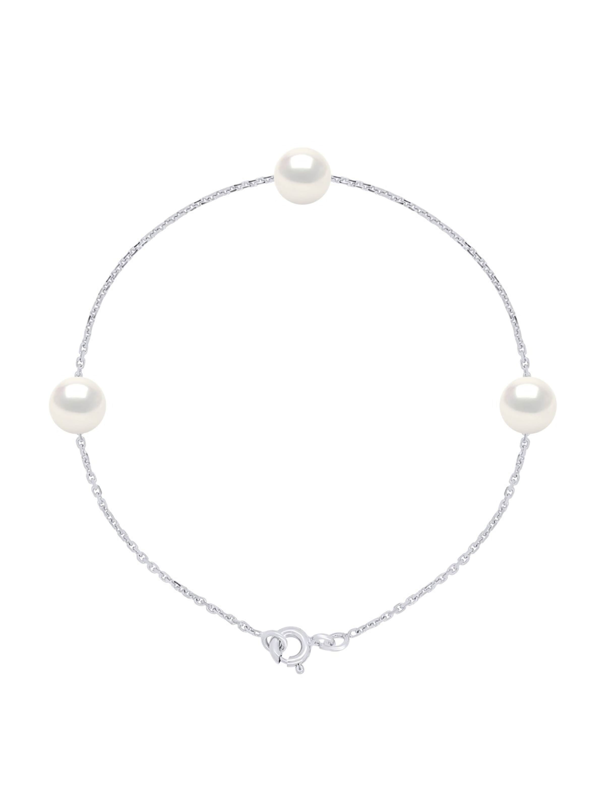 Ateliers Saint Germain Bracelet 'GRIMAUD' in White: front