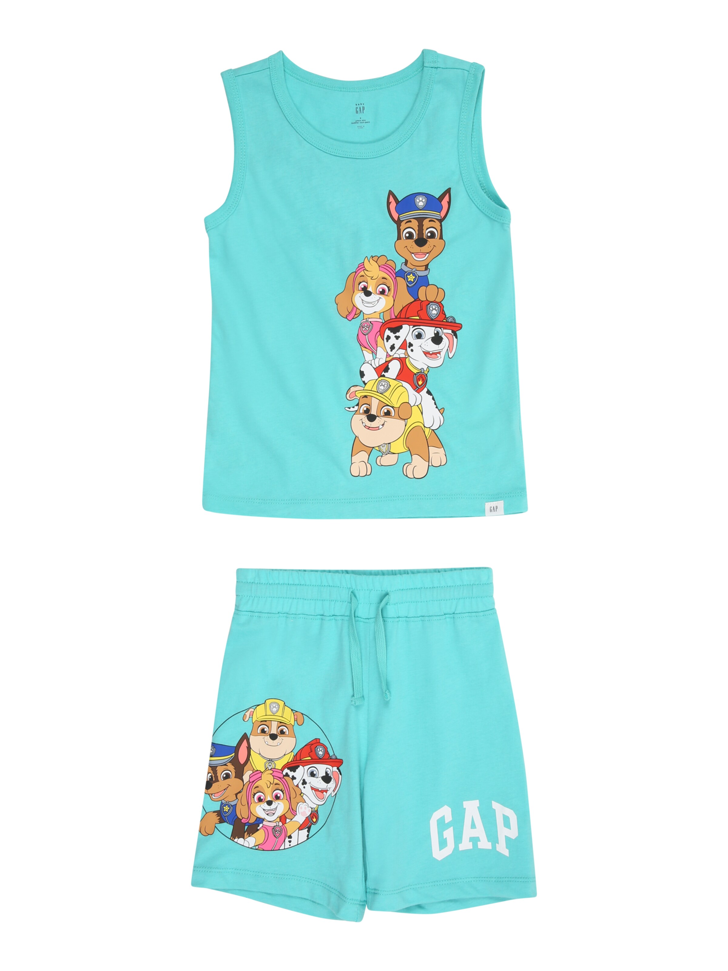 GAP Sada – zelená: přední strana