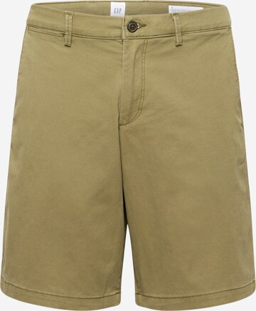 GAP Regular Chino trousers in Green: front