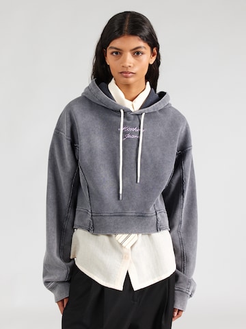 Sweat-shirt Moschino Jeans en gris : devant