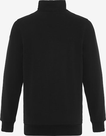DENIM CULTURE Sweatshirt 'ERNESTO' in Zwart