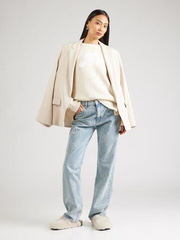 HUGO Pullover 'Sareedi' i hvid