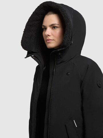 khujo Winter coat 'Semie3' in Black