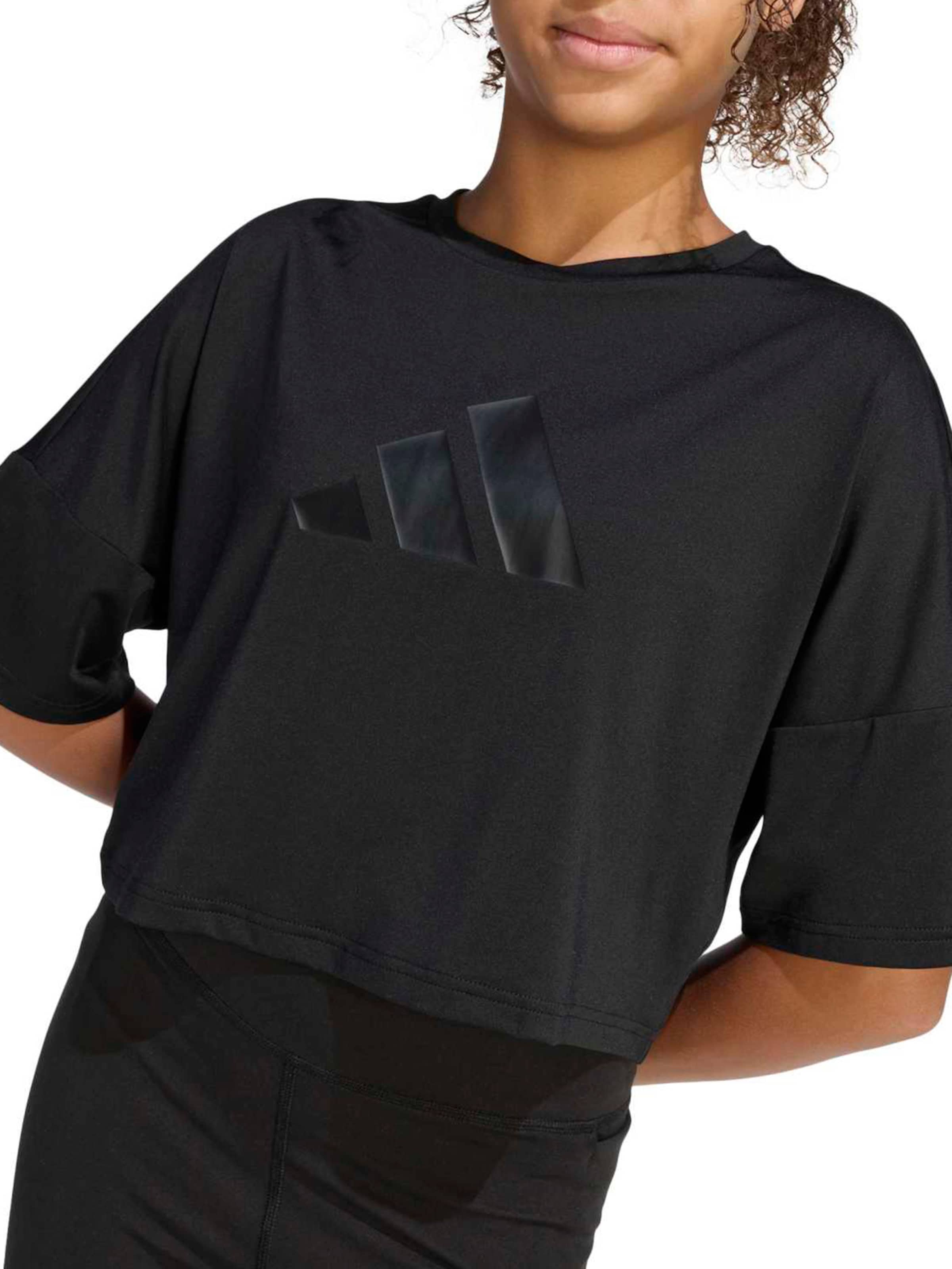 ADIDAS SPORTSWEAR Funkcionalna majica ' FUTURE ICONS' | črna barva