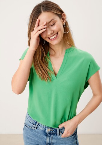 s.Oliver Blouse in Groen