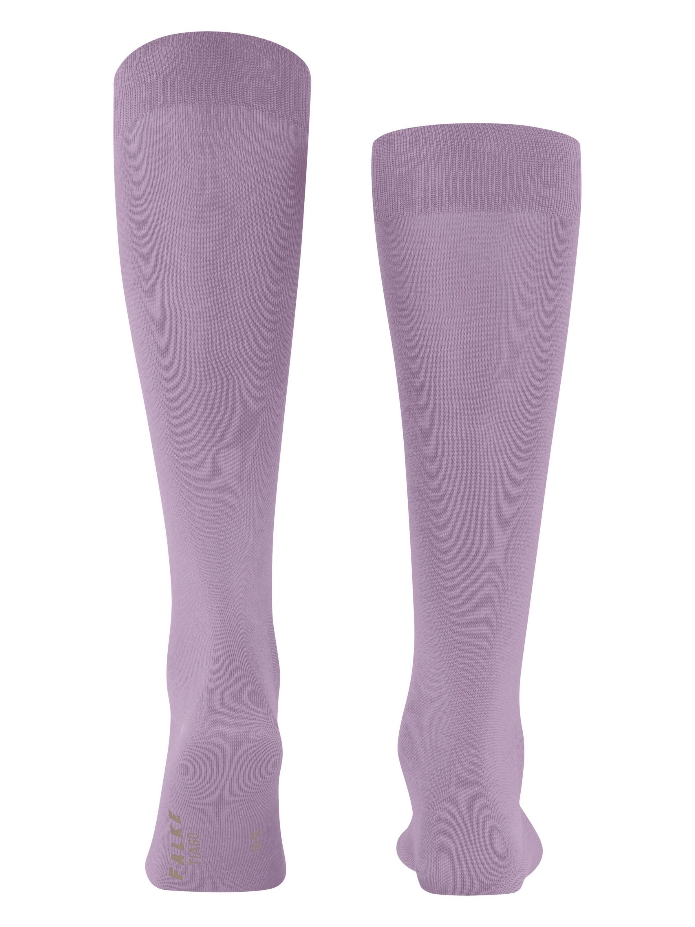 FALKE Knee High Socks 'Tiago' in Purple