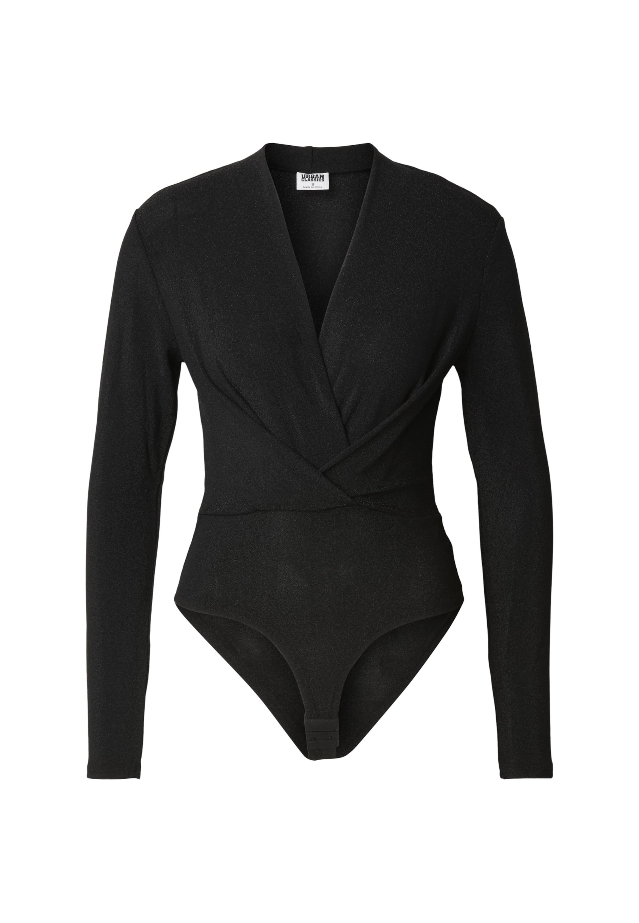 Estelou Shirtbody in Schwarz: Vorderseite