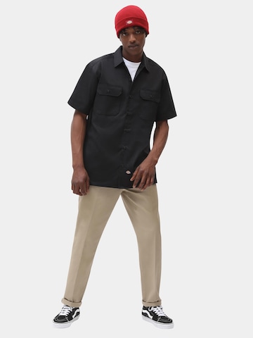 DICKIES Pohodlné nošení Košile 'Work Shirt' – černá