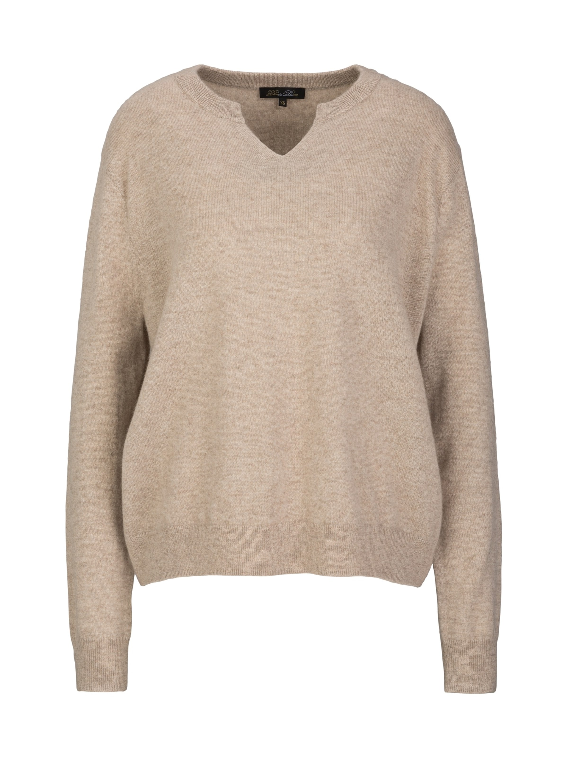 Dine'n'Dance Pullover 'Felia' in Beige: Vorderseite