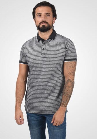 !Solid Poloshirt 'Pantelis' in Grau: predná strana