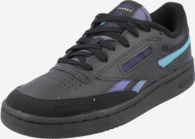 Reebok Baskets basses 'Club C Revenge' en turquoise / bleu violet / noir, Vue avec produit