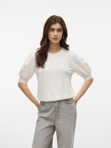 VERO MODA Pullover 'VMDoffy' in Weiß: Vorderseite