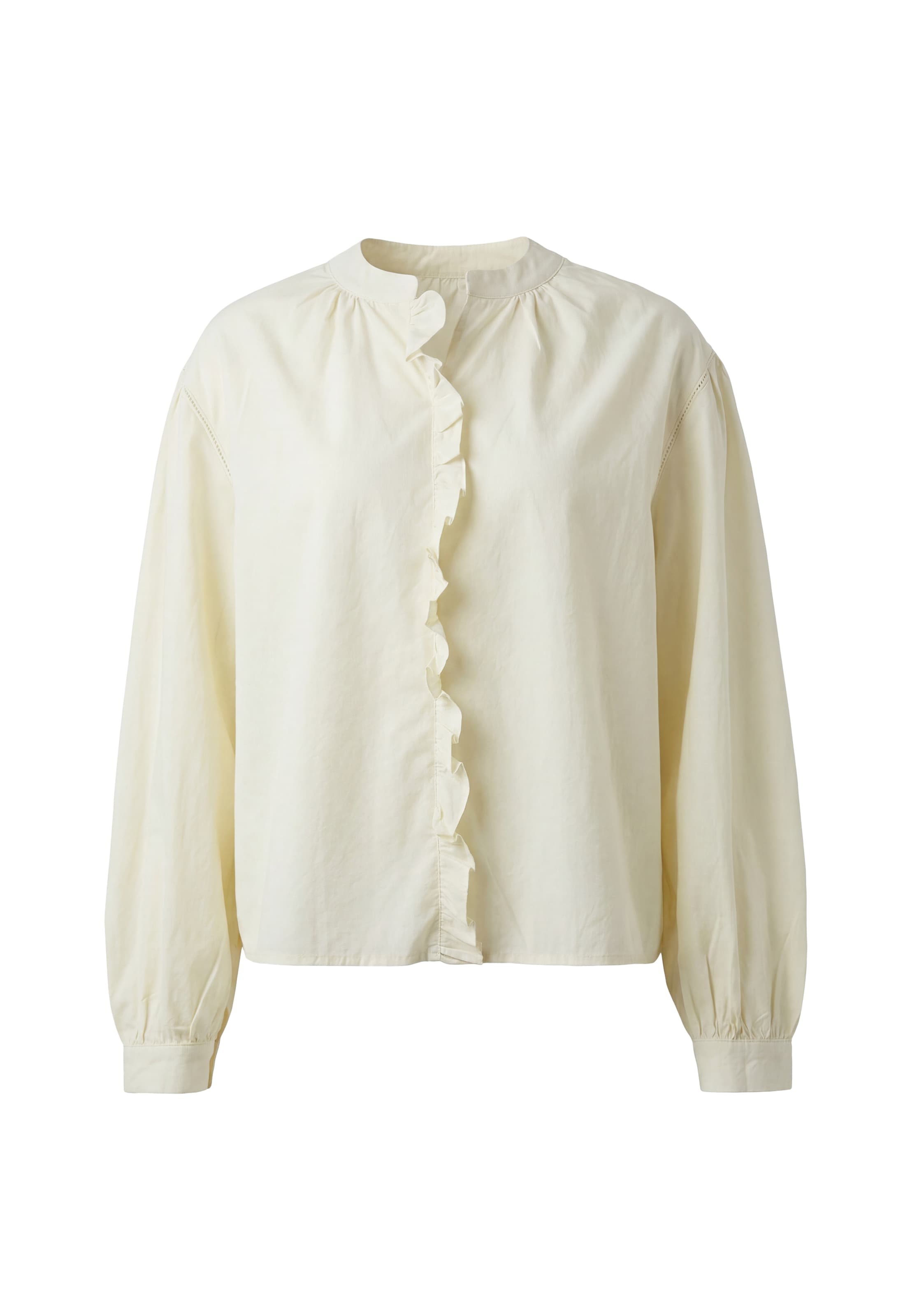usha WHITE LABEL Blusa en L en crema, Vista del producto
