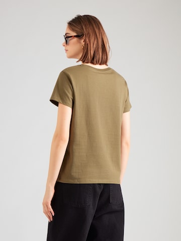 LEVI'S ® Majica 'PERFECT' | zelena barva: zadnja stran