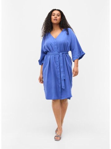 Robe d’été 'FIONA' Zizzi en bleu