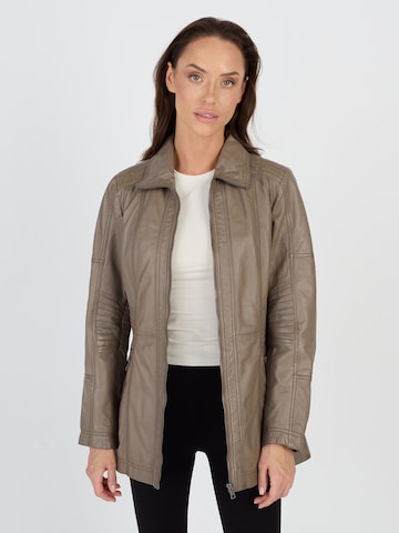 JCC Tussenjas in Grijs: voorkant