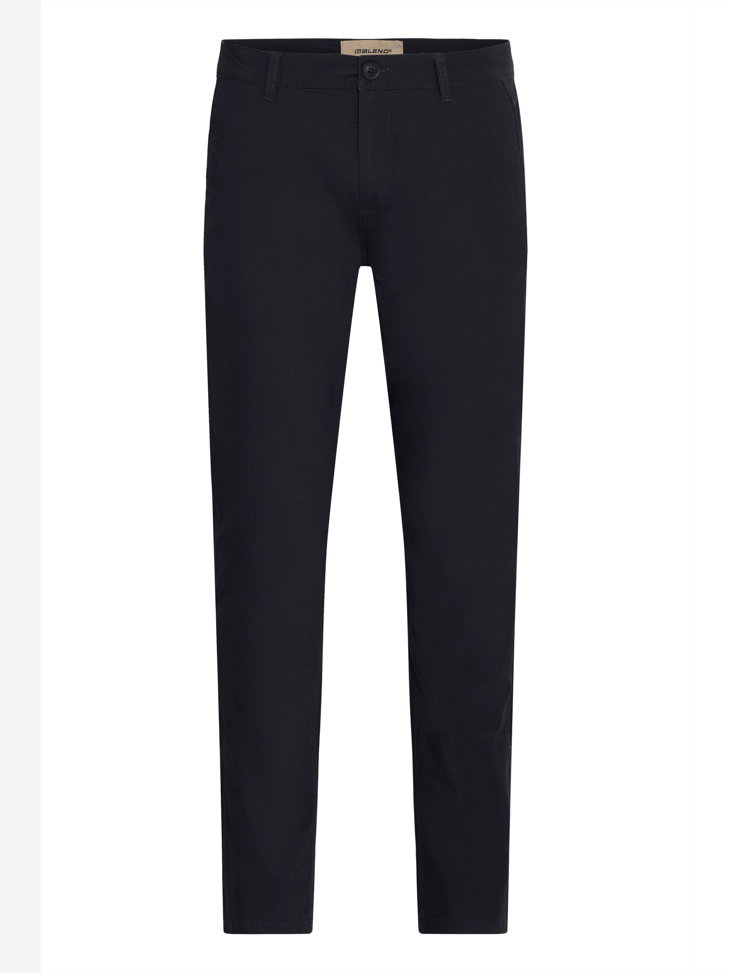 regular Pantaloni chino di BLEND in nero: frontale