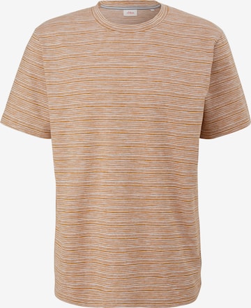 T-Shirt s.Oliver en beige : devant