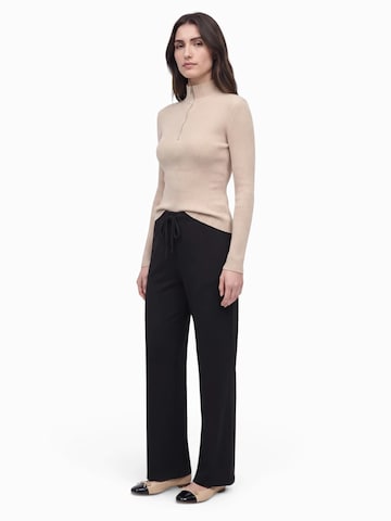 Kaffe Wide leg Pants 'KAAnnie' in Black