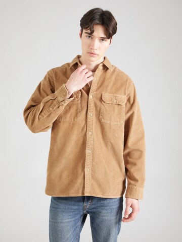 Fit confort Chemise 'Jackson Worker' LEVI'S ® en beige : devant