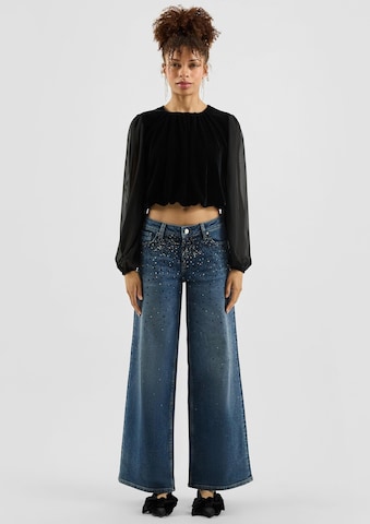 QS Regular Jeans 'Catie' in Blauw